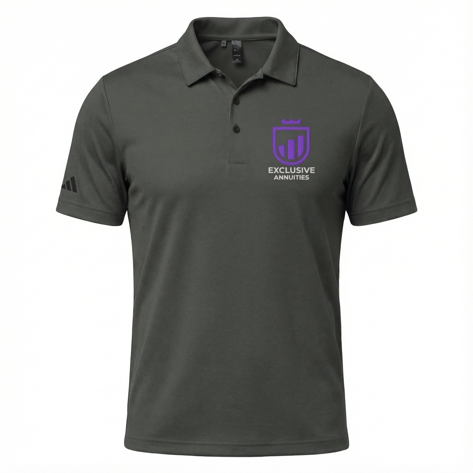 EA: Executive Polo - Black Melange