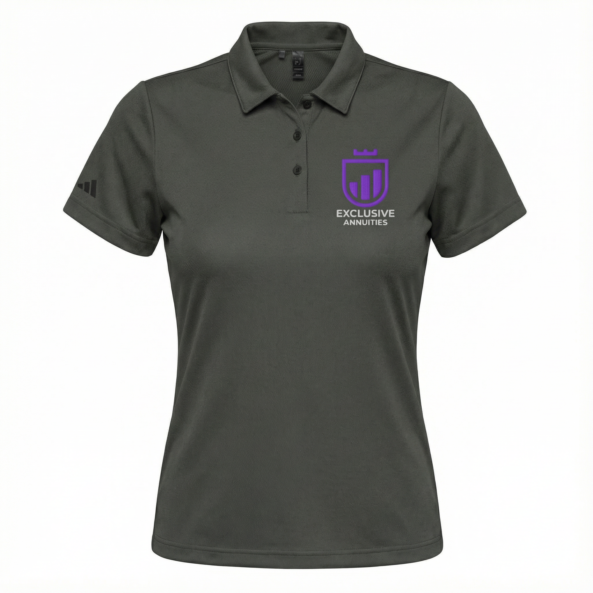 EA: Executive Polo - Black Melange