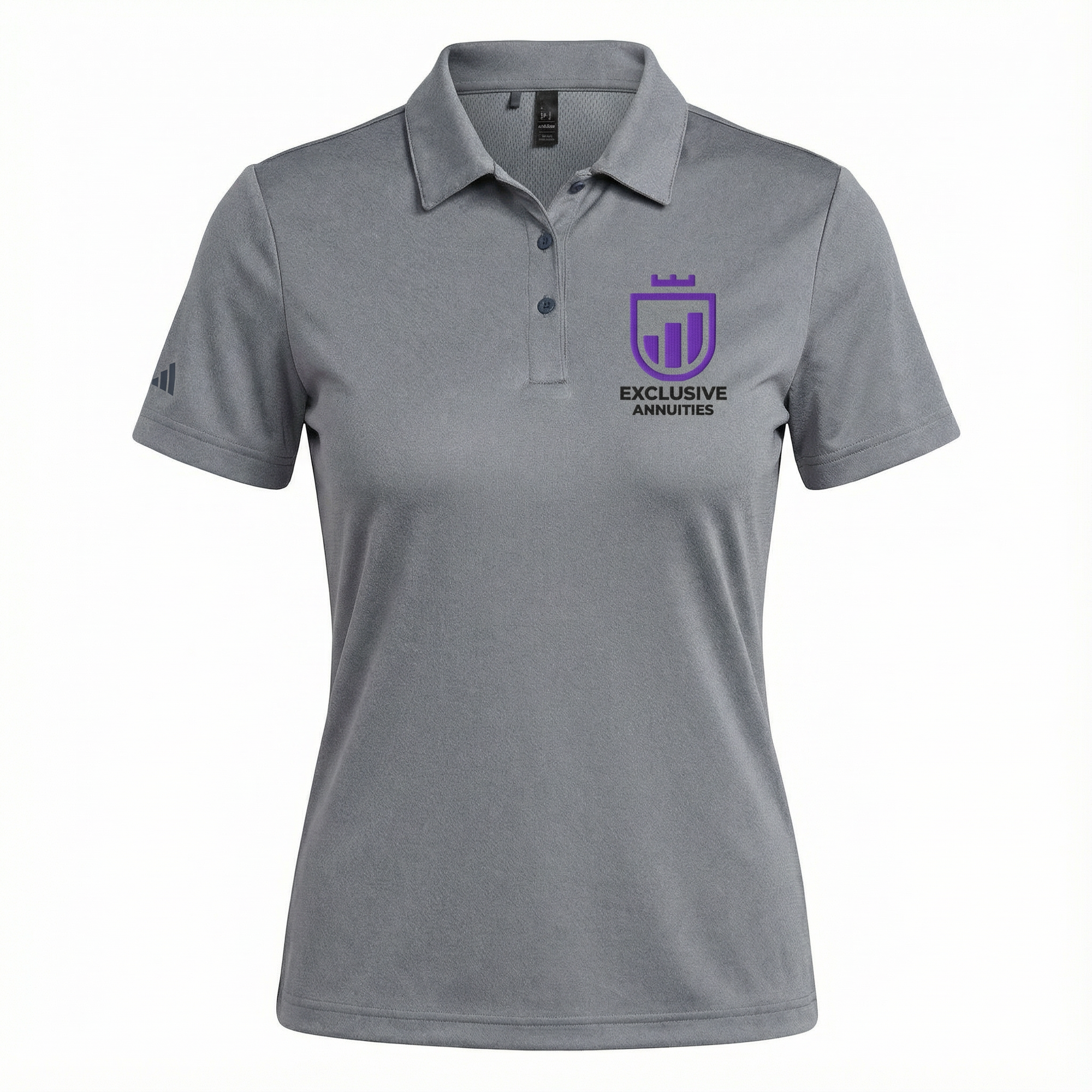 EA: Executive Polo - Collegiate Navy Melange