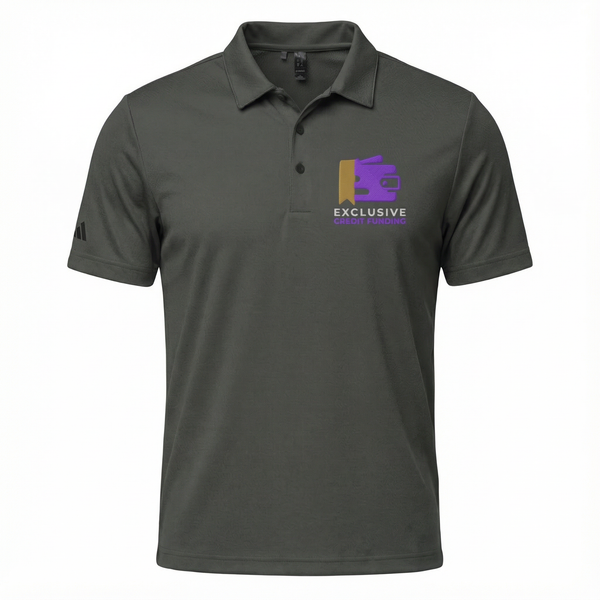 ECF: Executive Polo - Black Melange