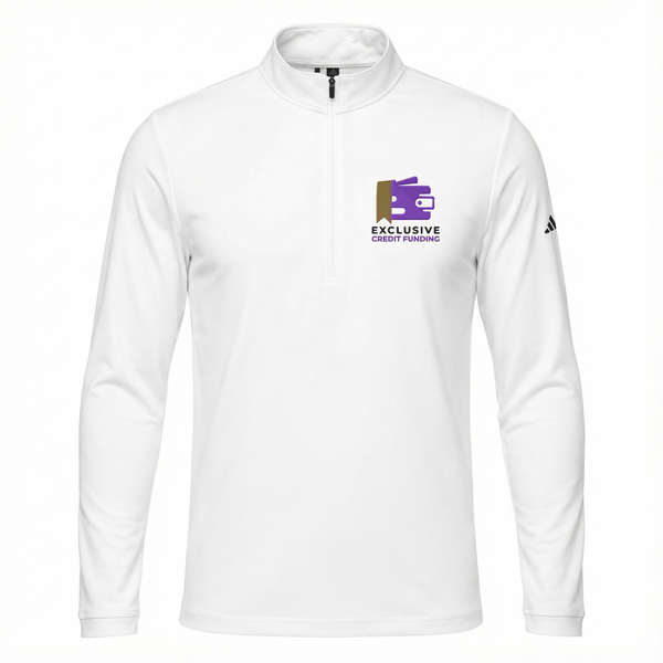 ECF: Executive Quarter Zip - White