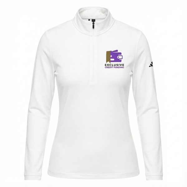 ECF: Executive Quarter Zip - White