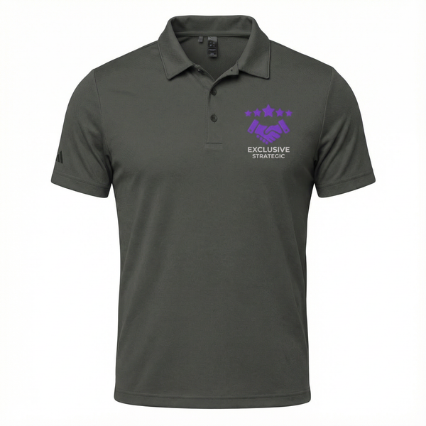 ES: Executive Polo - Black Melange