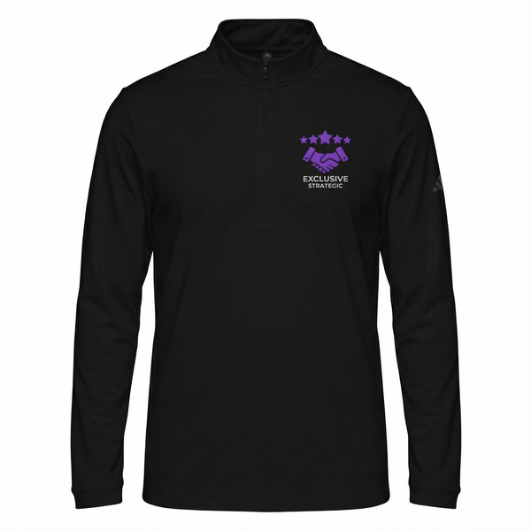ES: Executive Quarter Zip - Black