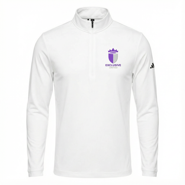 EU: Executive Quarter Zip - White